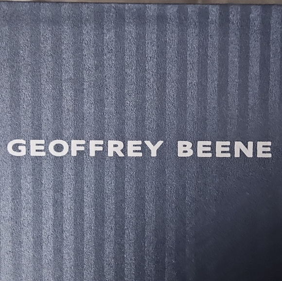 Geoffrey Beene Blue Sapphire Chronograph Bracelet Watch 42mm Silver Bundled - Picture 4 of 8